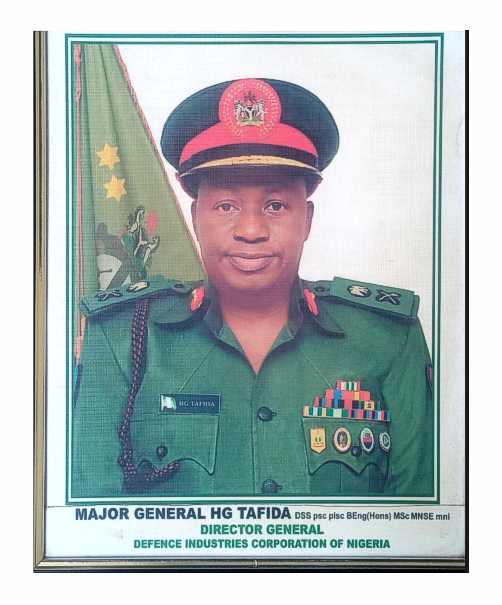 Major General HG Tafida DICON DG