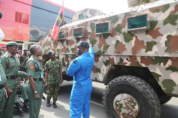 Nigerian Army, DICON Sign Agreement For Production Of Ezugwu MRAP Vehicles