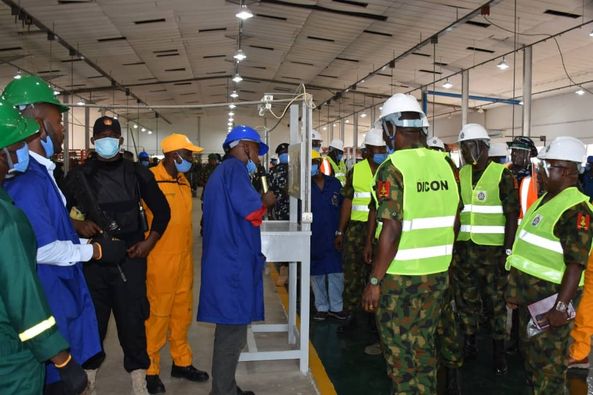 COAS COMMENDS DG DICON & STAFF FOR VISIBLE TRANSFORMATION