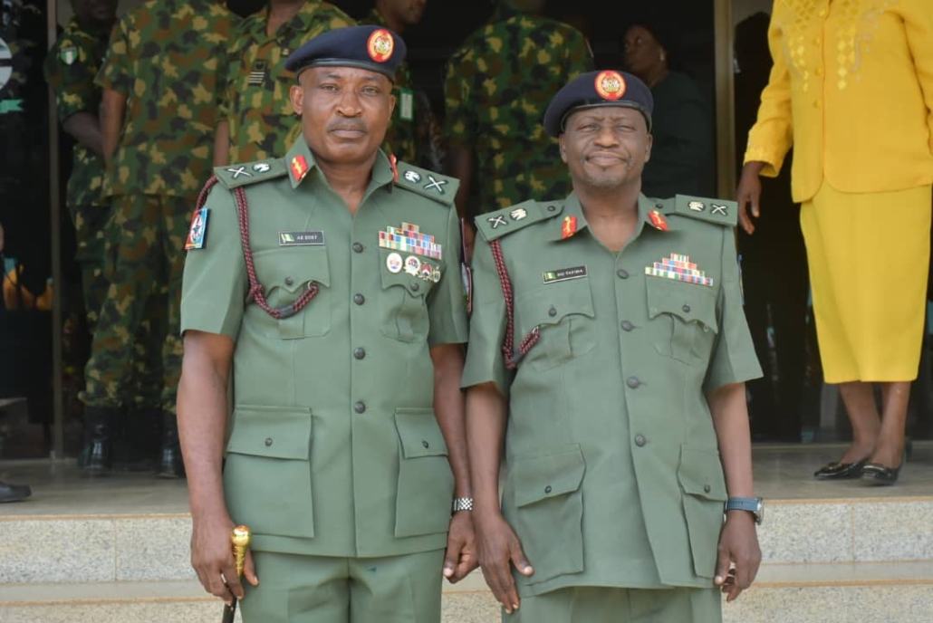 MAJOR GENERAL AE EDET ASSUMES DUTY AS THE 24TH DG OF DICON - The ...